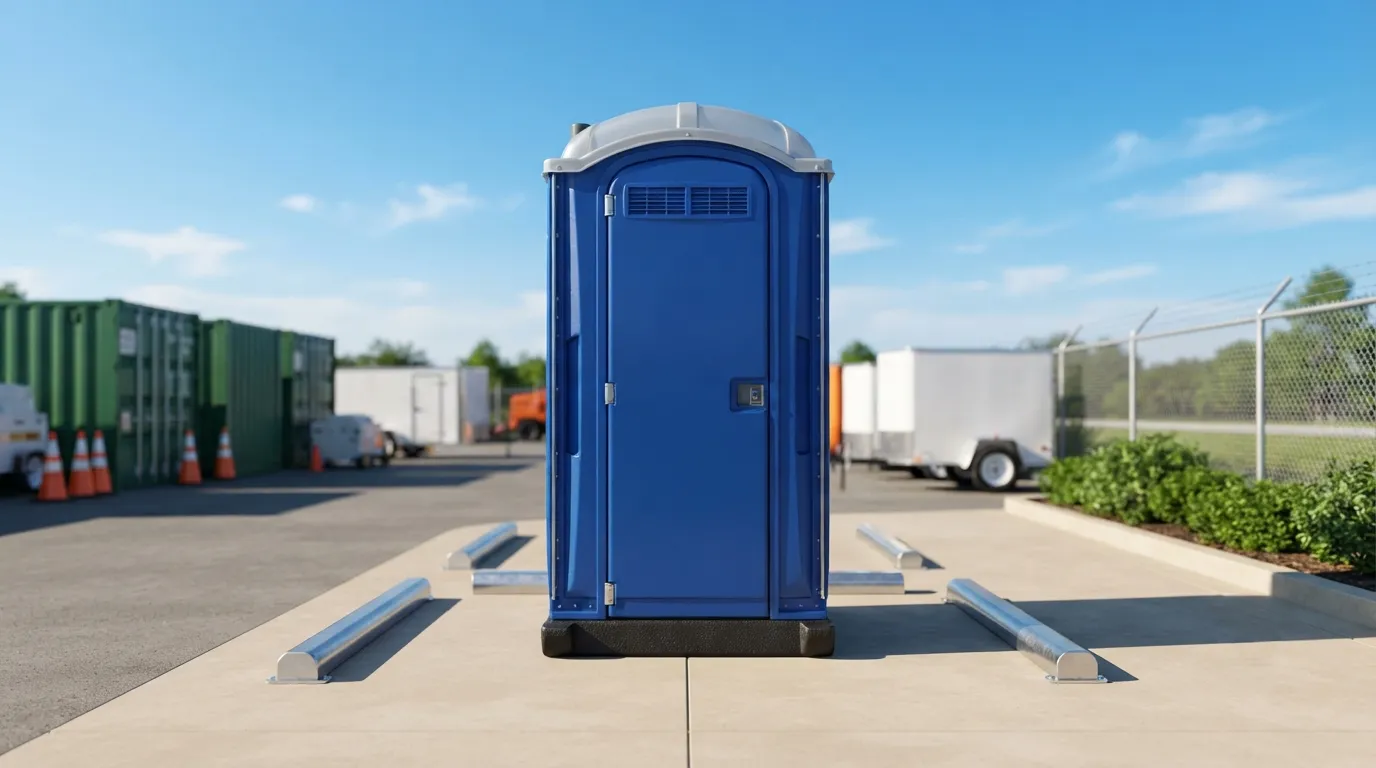Portable toilet units ready for delivery in Carlsbad, CA